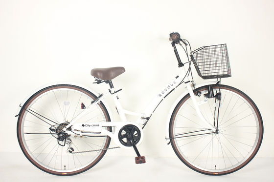 Aluminum Alloy Fork Material Folding Urban Cycle For Comfortable City Living