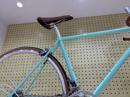 NO Foldable Road Bicycle 700C Carbon Steel Fork Hard Frame Non Rear Damper