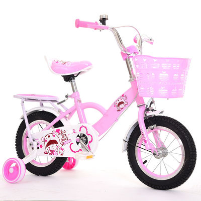 Single Speed Childrens Training Wheel Bikes With Ordinary Pedal And No Suspension