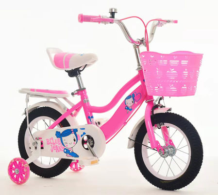 16 Inches Lightweight Childrens Bikes 3-8 Years Old Aluminum Alloy Handlebar Easy To Handle
