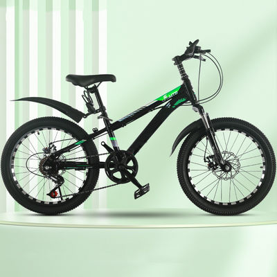 Aluminum Alloy Rims Lightweight Childrens Bikes With Adjustable Seat Height And 6 Speed Gears