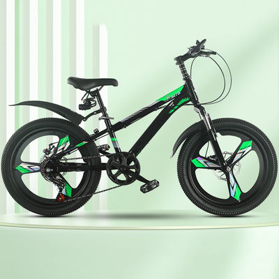 Comfortable Saddle Mountain Bike Full Suspension Magnesium Alloy One Piece Wheel