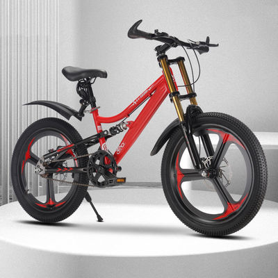 Customized Mountain Bike Dual Shock Absorber Disc Brake 2.35 Outer Tire One Piece Wheel 20/22/24 Inch