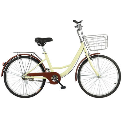 Ordinary Pedal Alloy Frame City Bike Hard Frame Non-rear Damper with 26 Inch
