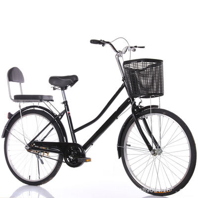 High Carbon Steel Frame and Comfortable Saddle Perfect Combination for 26 Inch City Bike