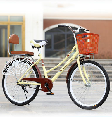 6 Speed City Bike No Suspension for a Smooth and Fast Ride in the City