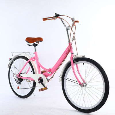 City Commuting Made Easy With Single Speed Carbon Steel City Bikes And Comfort Saddle